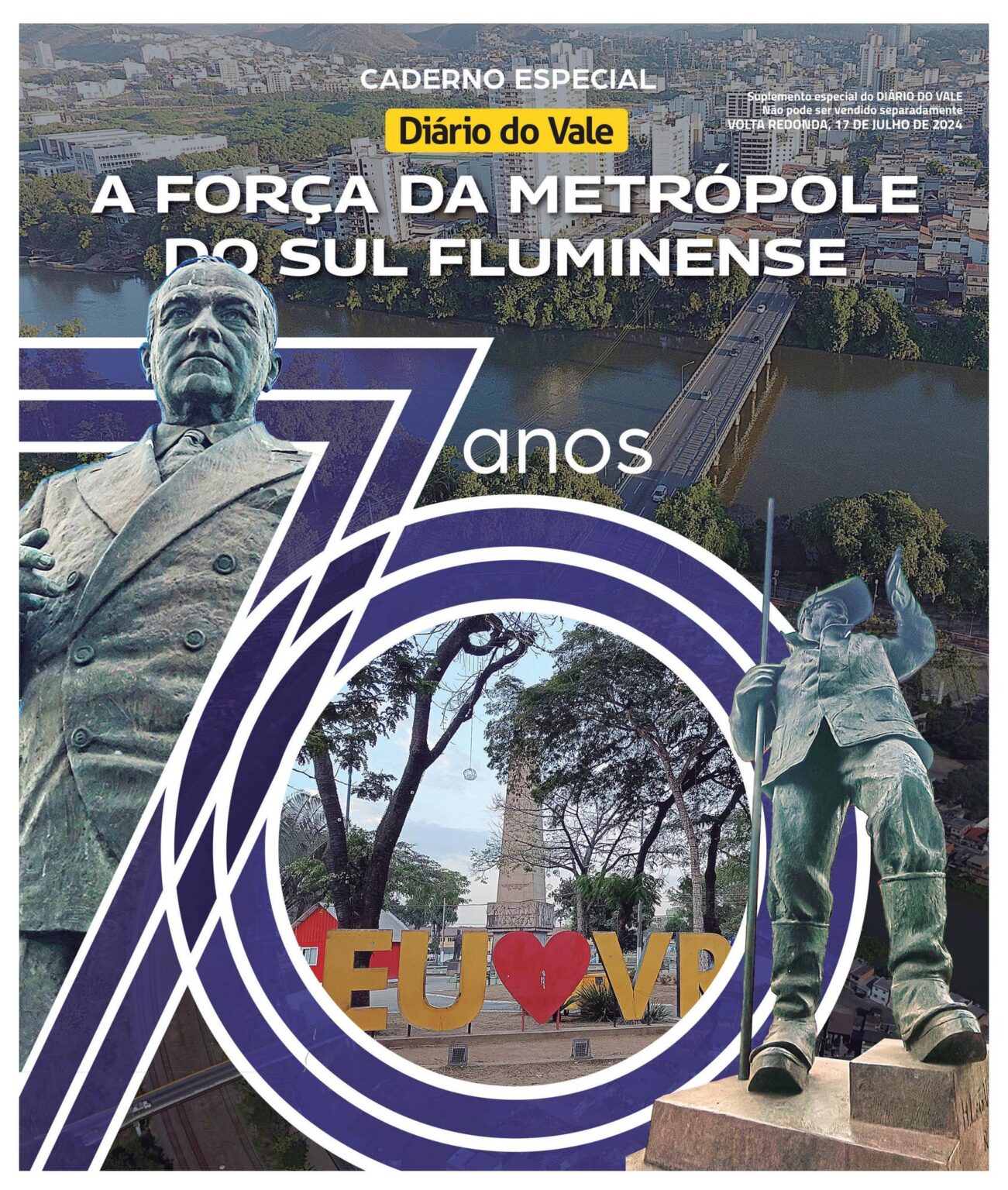 Volta Redonda: Comemorando 70 Anos de História e Desenvolvimento Imagem do artigo