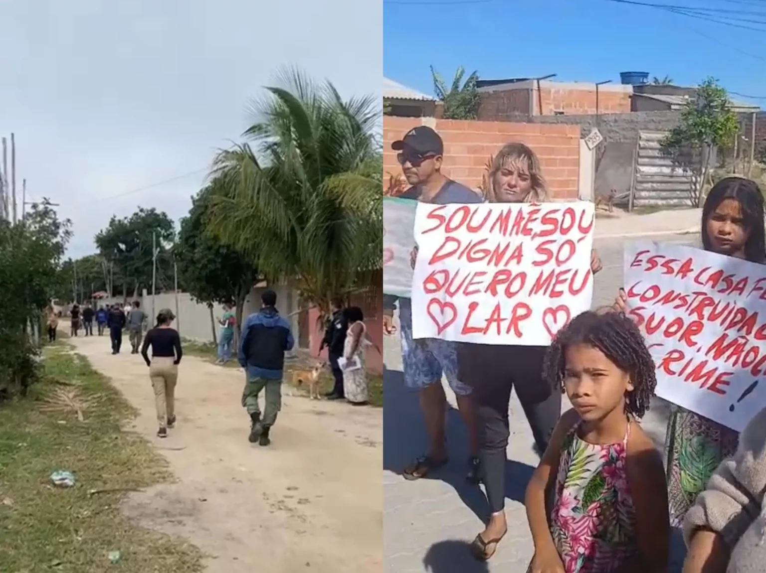 Famílias em Arraial do Cabo Enfrentam Incerteza com Reinserções e Demolições de Casas Imagem do artigo