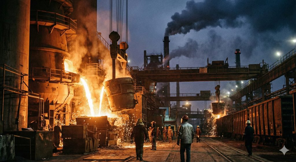 Rio de Janeiro: Produção de Aço Atinge 8,2 Milhões de Toneladas em 2025
