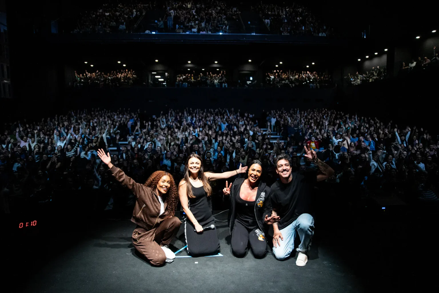 Teatro Opus Città: Sucesso de Inauguração com Ana Carolina e Christian Chávez em 2026