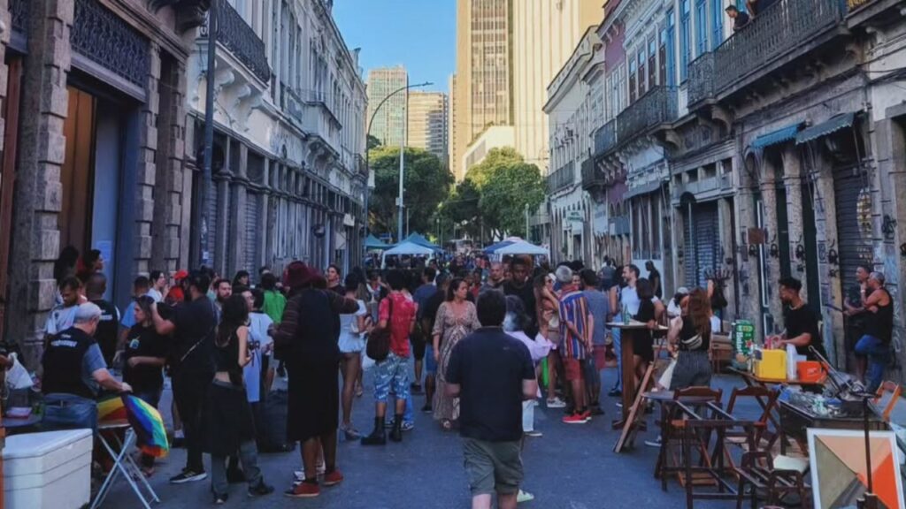 A Rua do Senado no Rio de Janeiro é eleita a melhor do mundo em gastronomia e cultura