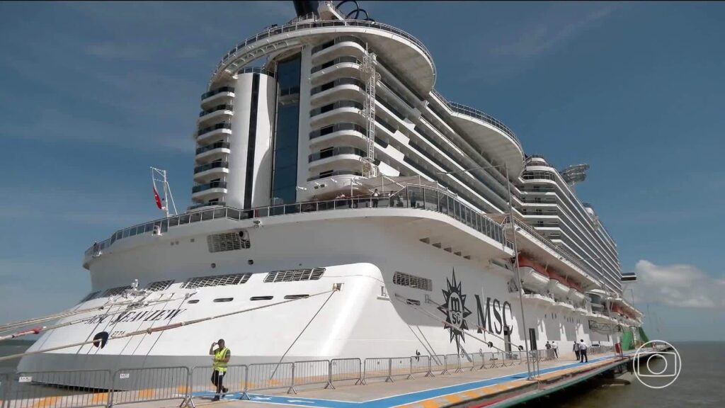 Belém se Prepara para Receber Novos Transatlânticos com 2.300 Passageiros em Janeiro Belém se Prepara para Receber Novos Transatlânticos com 2.300 Passageiros em Janeiro