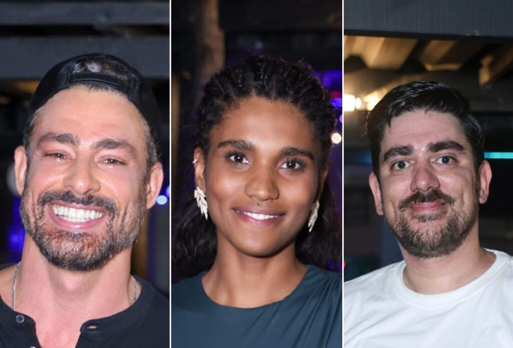 Cauã Reymond e Celebridades Comemoram o Encerramento de ‘Jogada de Risco’ Cauã Reymond e Celebridades Comemoram o Encerramento de 'Jogada de Risco'