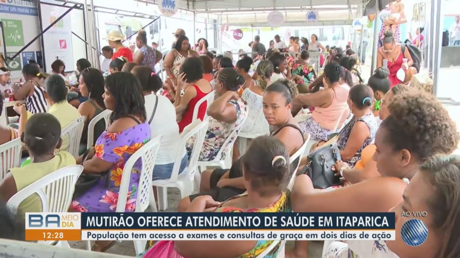 ‘Mutirão Bahia Meio Dia’: serviços de saúde gratuitos em Itaparica; saiba como participar 'Mutirão Bahia Meio Dia': serviços de saúde gratuitos em Itaparica; saiba como participar