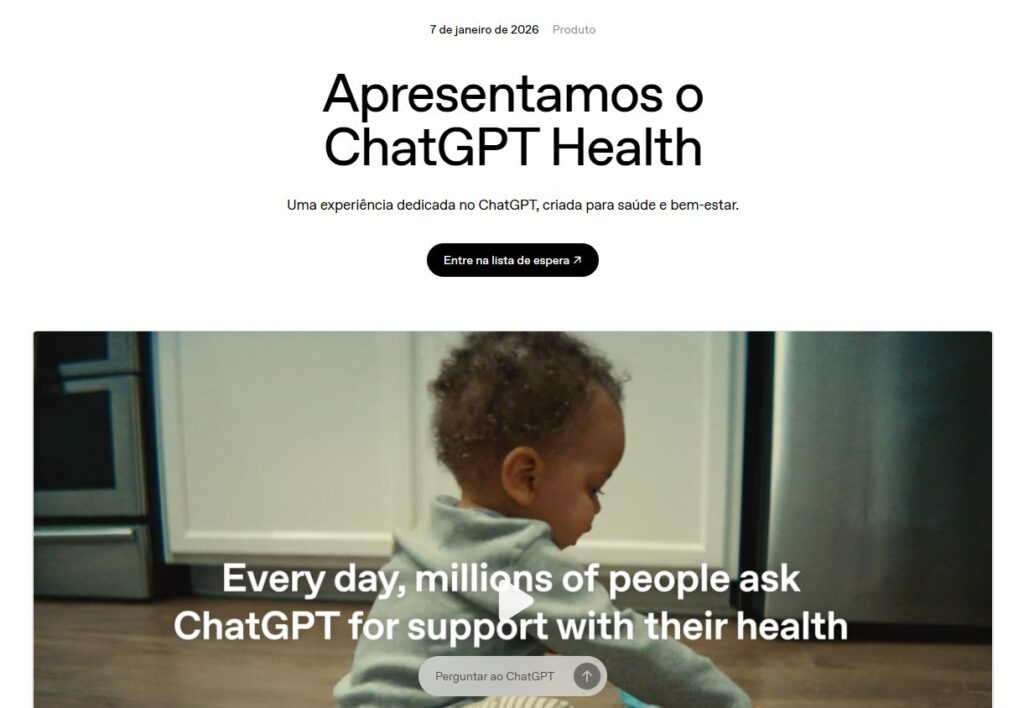 OpenAI Lança ChatGPT Health: Segurança e Privacidade em Respostas de Saúde