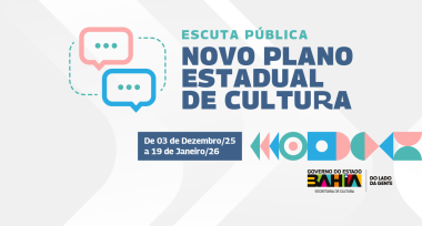 Participe da Escuta Pública para o Plano Estadual de Cultura 2026-2036
