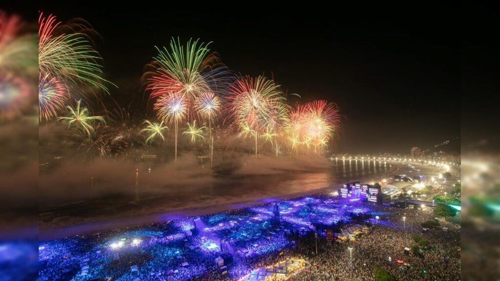 Réveillon no Rio de Janeiro: Mais de 5 Milhões Celebram a Chegada do Ano Novo!
