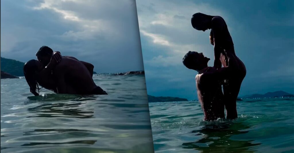 Romance de Cinema: Marcello Melo Jr. e Mell Muzzillo Encantam em Angra dos Reis