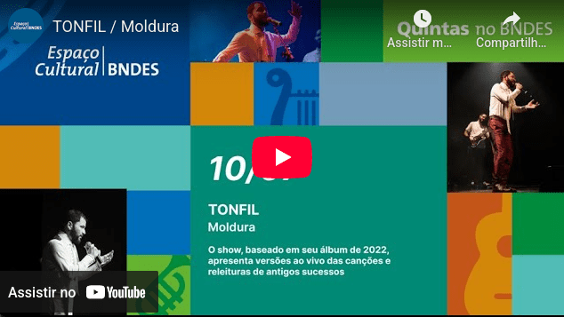 Tonfil Brilha em 'Moldura' no Espaço Cultural BNDES: Uma Experiência Musical Inesquecível