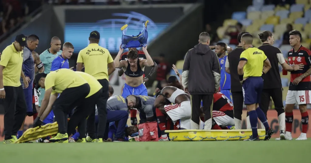 Atualização sobre o estado de saúde de atleta do Sampaio Corrêa após convulsão em campo