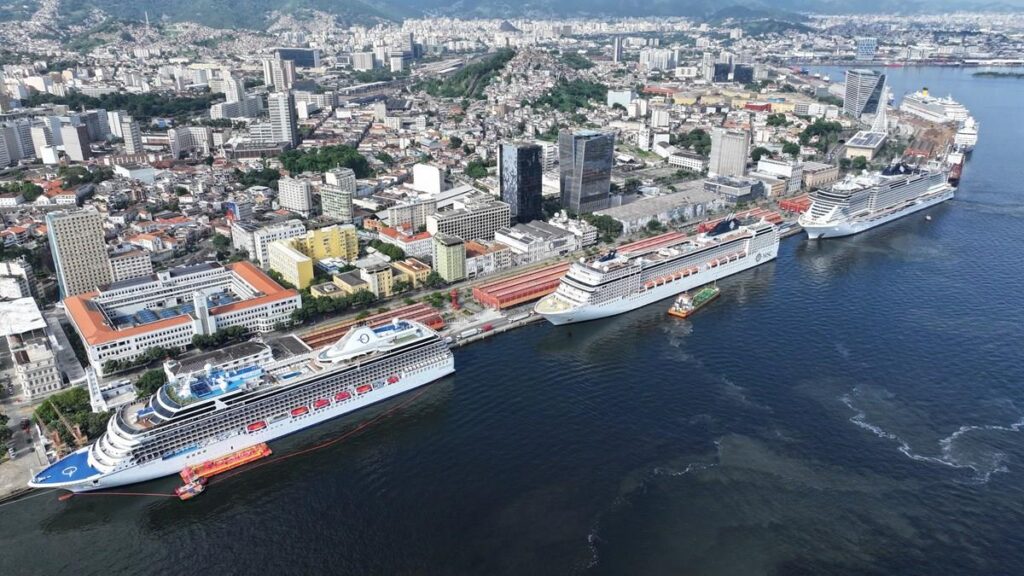 Cruzeiros Prometem Atrair 40 Mil Turistas pelo Brasil Durante o Carnaval de 2026