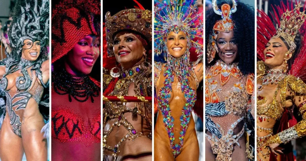 Desfile das Campeãs: Veja as Rainhas que Brilharão na Marquês de Sapucaí