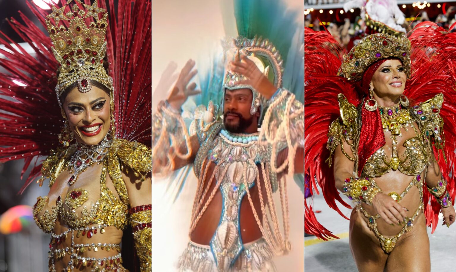 Famosos Repetem a Dose e Desfilam na Sapucaí: Veja Quem Volta ao Carnaval 2024