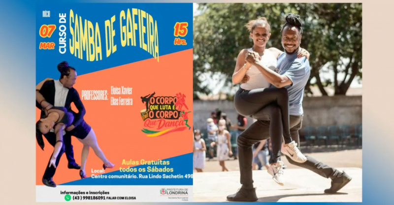 Inscrições Abertas para Curso de Samba de Gafieira na Zona Norte do Rio de Janeiro Inscrições Abertas para Curso de Samba de Gafieira na Zona Norte do Rio de Janeiro