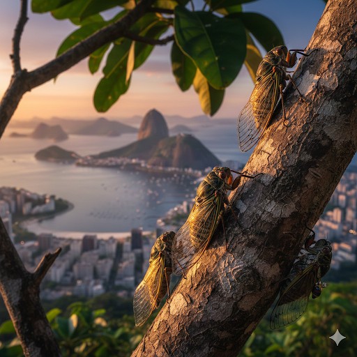 O Eco das Cigarras no Verão Carioca de 2026 O Eco das Cigarras no Verão Carioca de 2026