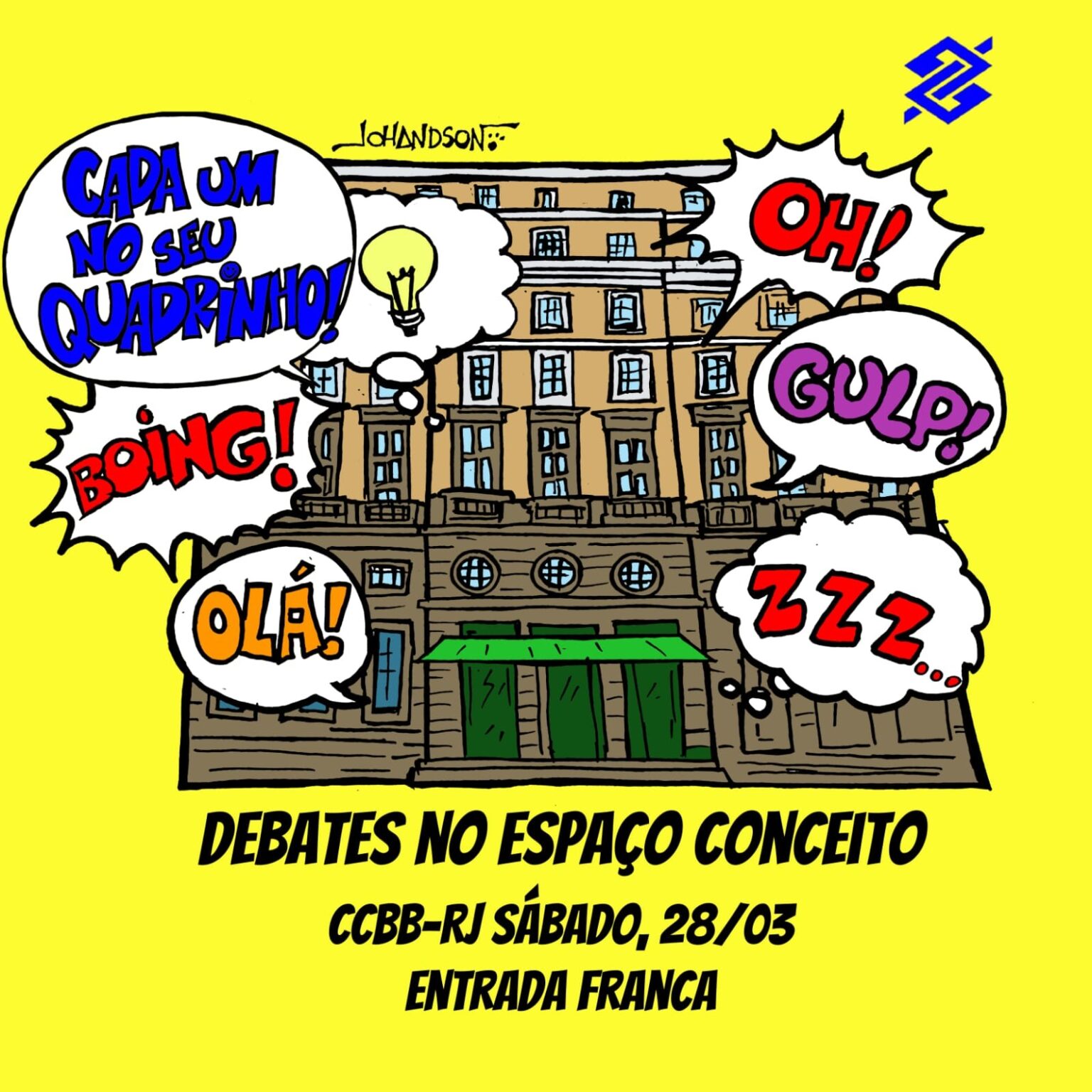 Cada Um no Seu Quadrinho: Um Encontro Imperdível no CCBB neste Sábado