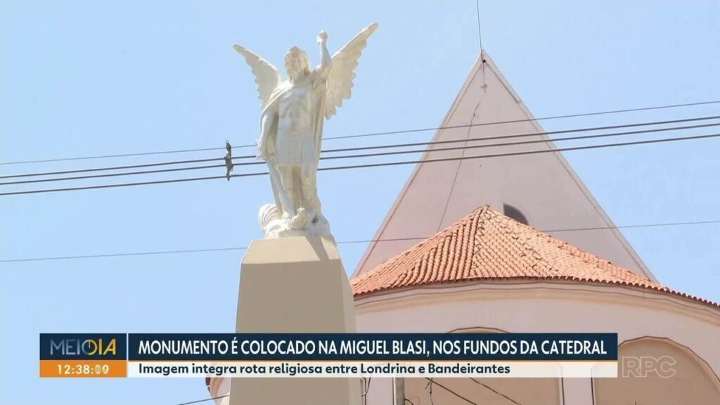 Estátua de São Miguel Arcanjo Impulsiona o Turismo Religioso em Londrina Estátua de São Miguel Arcanjo Impulsiona o Turismo Religioso em Londrina