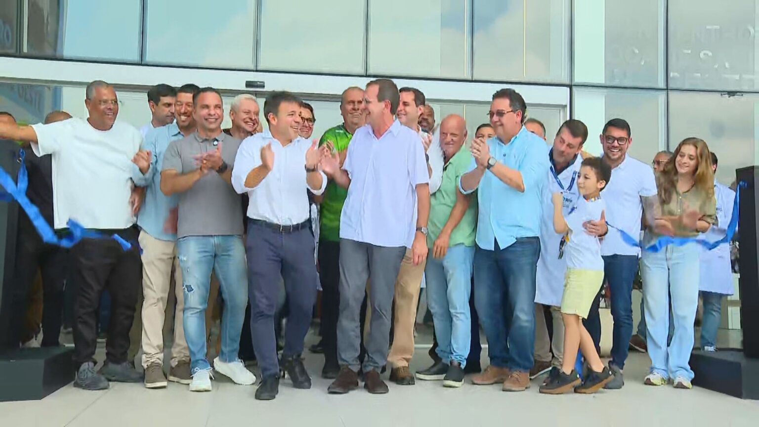 Inauguração do Super Centro de Saúde Carioca na Zona Oeste do Rio de Janeiro
