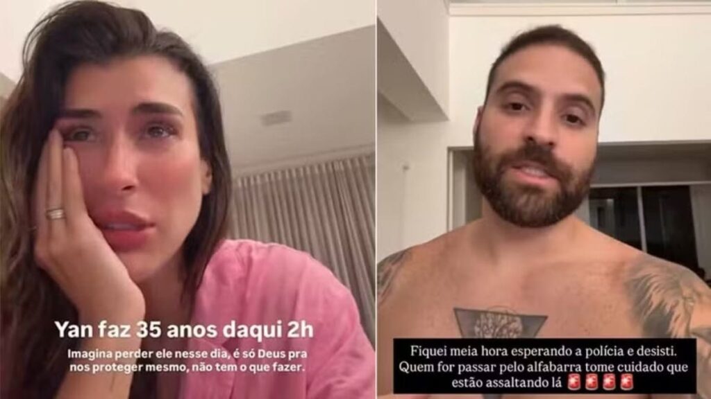 Marido de Luana Zucoloto relata assalto no RJ: 'Eles vieram para me matar'