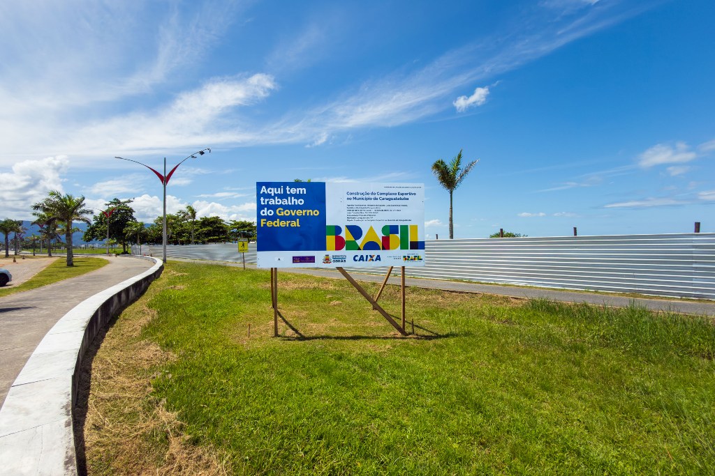 Obras do Complexo Esportivo de Caraguatatuba Avançam no Porto Novo Obras do Complexo Esportivo de Caraguatatuba Avançam no Porto Novo