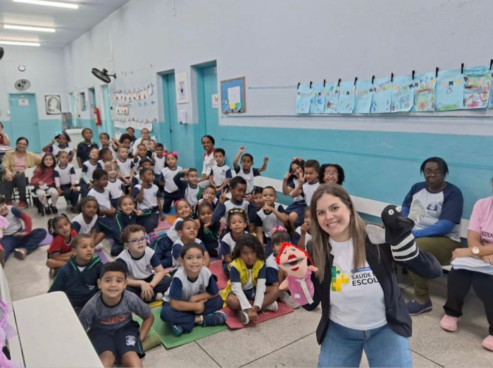 Resende Sedia 1º Lugar no Estado do RJ no Programa Saúde na Escola