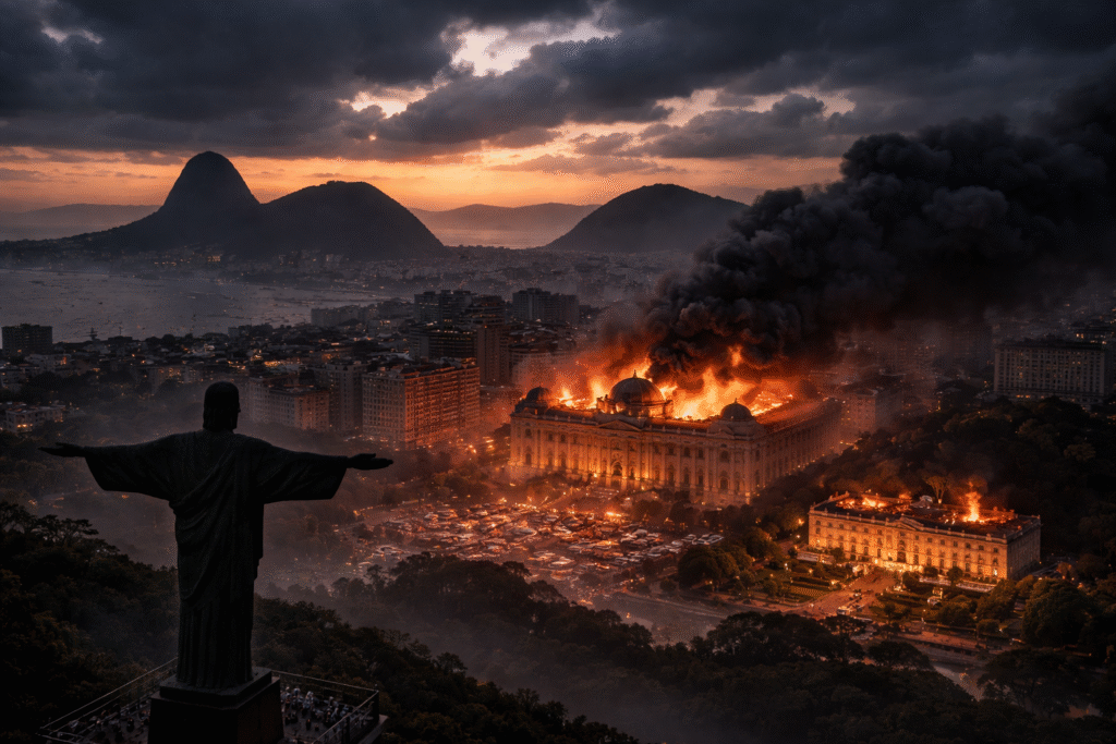 Rio de Janeiro em Chamas: A Política Como Reflexo de um Colapso Estrutural