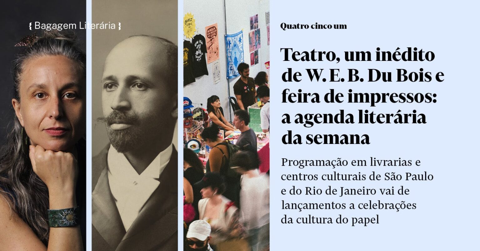 Teatro e Literatura: Descubra a Programação da Semana com W.E.B. Du Bois e Eventos Imperdíveis