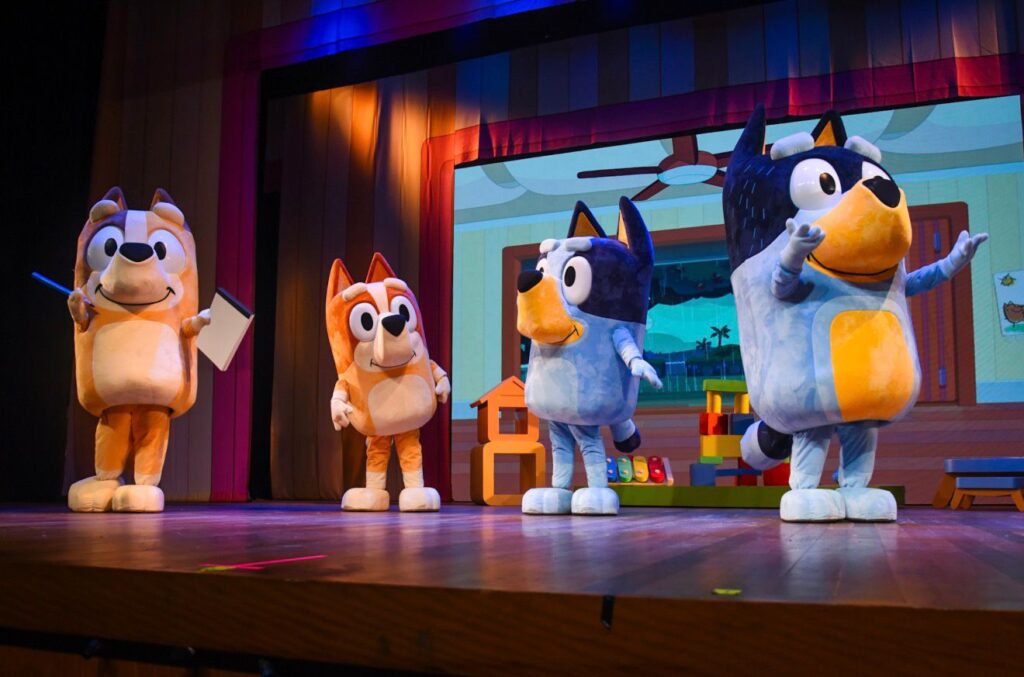 Bluey Encanta Curitiba com Show Inédito no Teatro Positivo