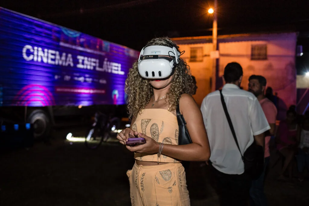 Cinema Inflável: Cultura e Lazer de Graça no Parque Andrea