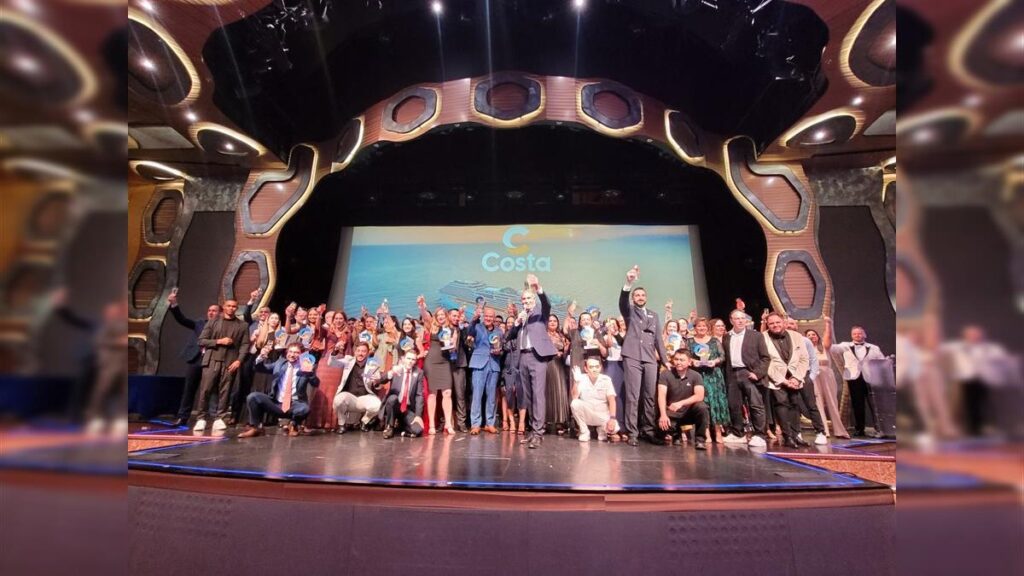 Costa Awards 2025/2026: Conheça os Melhores Vendedores de Costa e Veja as Fotos
