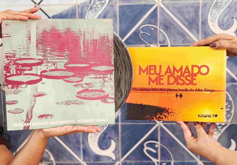 Descubra Vinis Raros da Funarte na Livraria Mário de Andrade