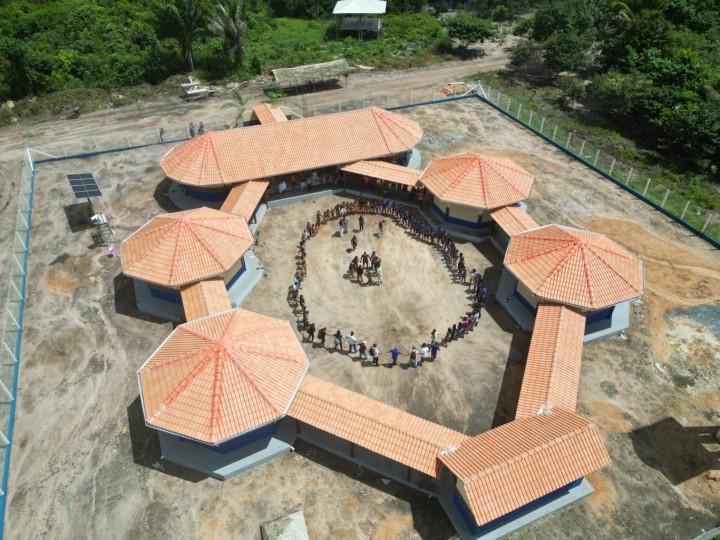 Nova Escola Indígena é Inaugurada na Aldeia Novo Lugar, Arapiuns