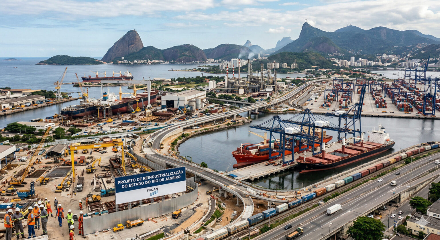 R$ 526,3 Bilhões em Investimentos: Rumo à Reindustrialização do Rio de Janeiro até 2028