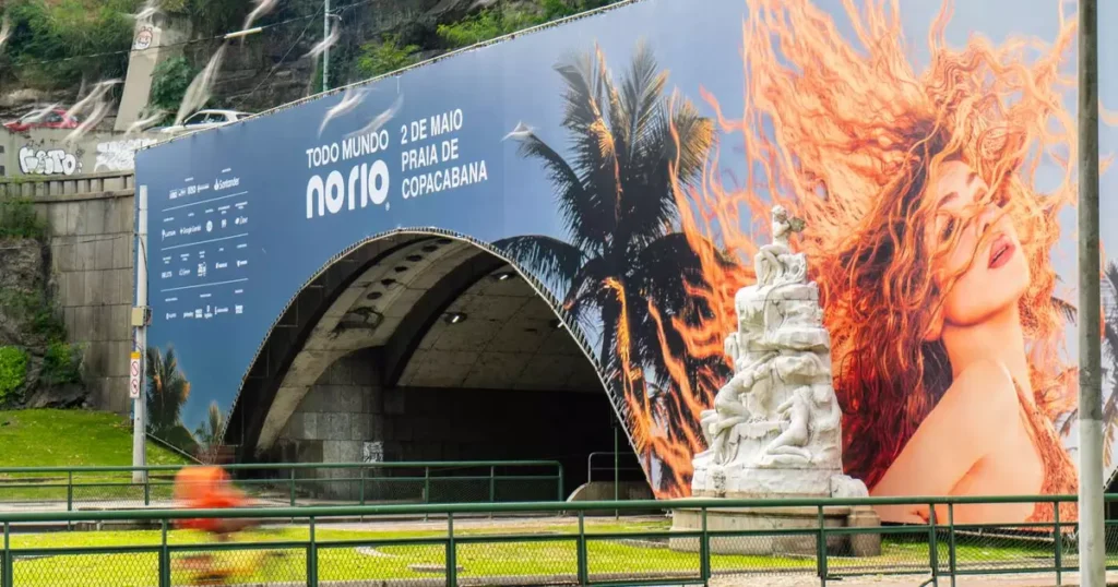 Shakira Promete Show Histórica em Copacabana com Palco de 1.345m²