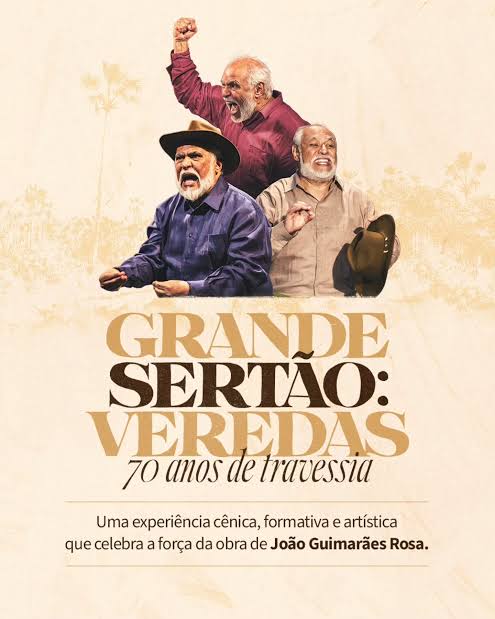 Teatro Glauce Rocha: A Trilogia que Celebra 70 Anos de Grande Sertão: Veredas Teatro Glauce Rocha: A Trilogia que Celebra 70 Anos de Grande Sertão: Veredas