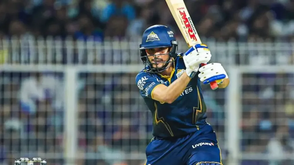 Gujarat Titans inicia partida com 101 corridas contra Kolkata Knight Riders