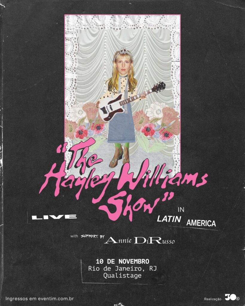 Hayley Williams Anuncia Show Imperdível no Rio de Janeiro!