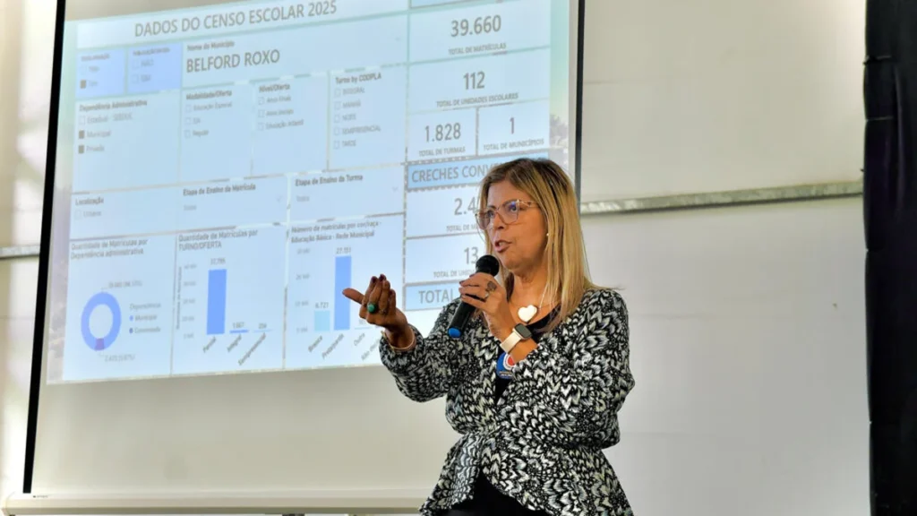 Capacitação em Belford Roxo fortalece operadores do Censo Escolar e Sistema Presença