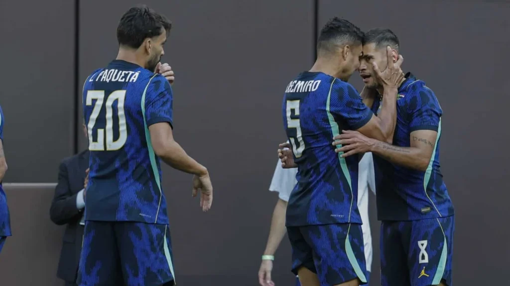Brasil vence Egito por 2 a 1 em amistoso decisivo antes da Copa do Mundo 2024 Brasil vence Egito por 2 a 1 em amistoso decisivo antes da Copa do Mundo 2024