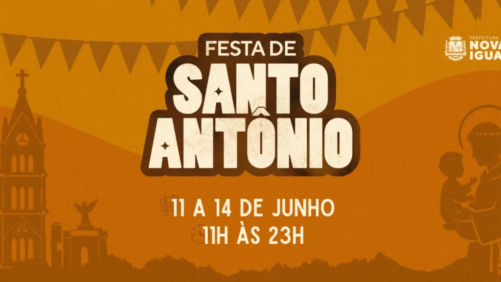 Festa de Santo Antônio em Nova Iguaçu reúne fé, cultura popular e futebol em 2026