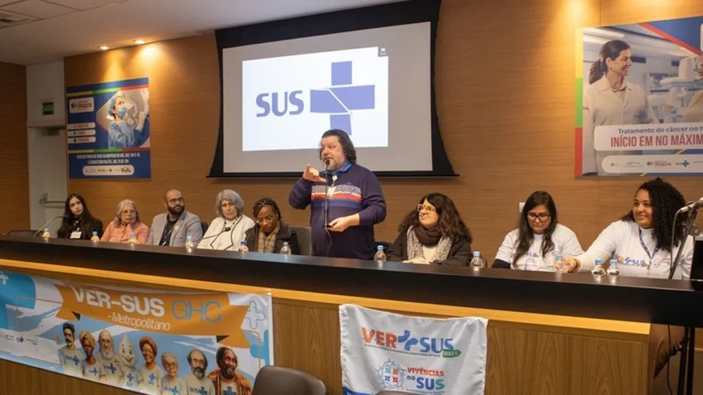 Grupo Hospitalar Conceição promove imersão de estudantes no SUS da Região Metropolitana Grupo Hospitalar Conceição promove imersão de estudantes no SUS da Região Metropolitana